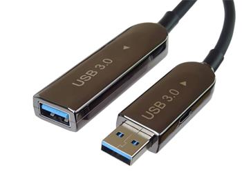 PremiumCord USB3.0 + 2.0 prodlužovací optický AOC kabel A/Male - A/Female 7m (ku3fiber07)