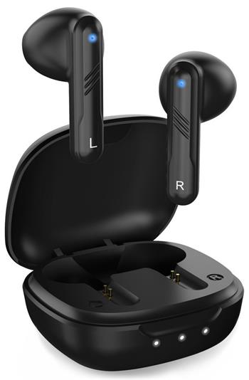 Genius HS-M905BT, Headset, bezdrátový, do uší, mikrofon, Bluetooth 5.3, USB-C, černý (31710025402)