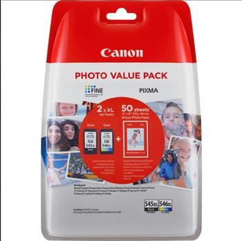 Canon cartridge PG-545XL/CL-546XL+ fotopapír GP 501/Multipack/400str. (8286B011)