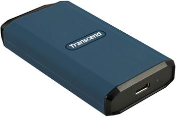 Transcend ESD410C 4TB, USB 20Gbps Type C, Externí odolný SSD disk (3D NAND flash), 2000MB/R, 2000MB/W, modrý (TS4TESD410C)