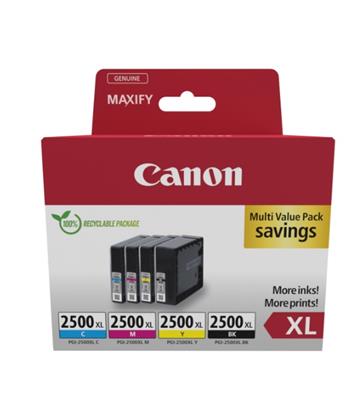 Canon cartridge INK PGI-2500XL BK/C/M/Y/Multipack (9254B010)