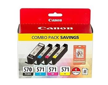 Canon cartridge PGI-570/CLI-571 PGBK/C/M/Y/BK MULTI / 1x15ml +4x7ml (0372C006)
