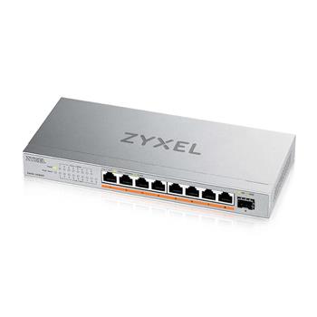 Zyxel XMG-108HP 8 Ports 2,5G + 1 SFP+, 8 ports 100W total PoE++ Desktop MultiGig unmanaged Switch (XMG-108HP-EU0101F)