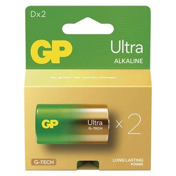 GP D Ultra alkalická (LR20) - 2 ks (1013422100)
