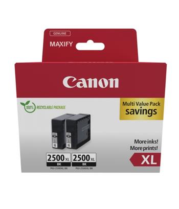 Canon cartridge INK PGI-2500XL/Black/Twinpack / 2500str. (9254B011)