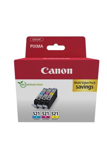 Canon cartridge CLI-521 C/M/Y/MultiPack / 3x9ml (2934B015)