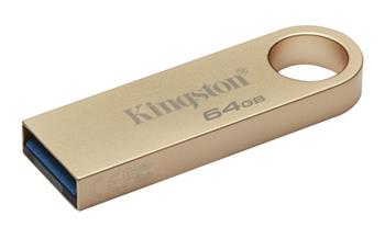 KINGSTON 64GB 220MB/s Kovový USB 3.2 Gen 3 DataTraveler SE9 G3 (DTSE9G3/64GB)