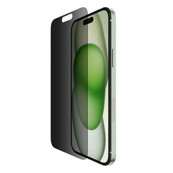 Belkin SCREENFORCE™ TemperedGlass Privacy Anti-Microbial ochranné privátní sklo pro iPhone 15 Plus / iPhone 14 Pro Max (OVA148zz)