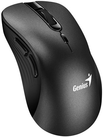 Genius Ergo 8100S Myš, bezdrátová, ergonomická, optická, 1600DPI, 6 tlačítek, USB, černá (31030040400)