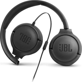 JBL Tune 500 - black (Pure Bass, sklápěcí, Siri/Google Now) (6925281939921)