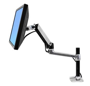 ERGOTRON LX Desk Mount LCD Arm, Tall Pole, stolní rameno až 34" LCD,vyšší zákl. tyč (45-295-026)
