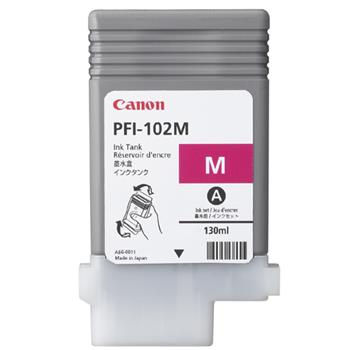 Canon cartridge PFI-102M iPF-500, 60x0, 70xx, LP-xx (PFI102M)/magenta/130ml (0897B001)