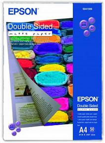 EPSON paper A4 - 178g/m2 - 50sheets - double-sided matte (C13S041569)