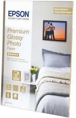 EPSON paper A4 - 255g/m2 - 15sheets - photo premium glossy (C13S042155)