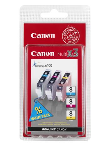 Canon cartridge CLI-8 C/M/Y/MultiPack/3x13ml (0621B029)