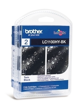 Brother LC-1100HY 2x černá (LC1100HYBKBP2)