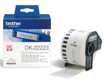 Brother - DK-22223 (papírová role 50mm x 30,48m) (DK22223)