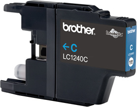 Brother LC-1240C (ink. azurový, 600 str. @ 5%) (LC1240C)