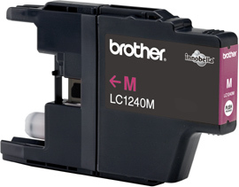 Brother LC-1240M (ink. magenta, 600 str. @ 5%) (LC1240M)