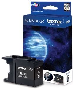 Brother LC-1280XLBk (ink. černý, 2400 str. @ 5%) (LC1280XLBK)