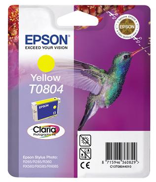 EPSON cartridge T0804 yellow (kolibřík) (C13T08044011)