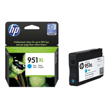 HP Ink Cartridge 951XL/Cyan/1500 stran (CN046AE)