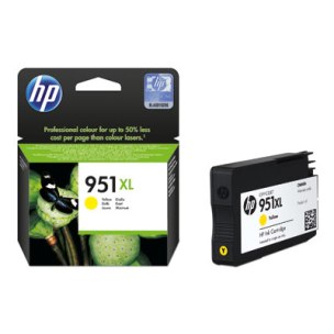 HP 951XL Yellow Ink Cartridge (1500 stran) - CN048AE (CN048AE)