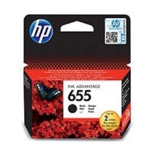 HP Ink Cartridge 655/Black/550 stran (CZ109AE)