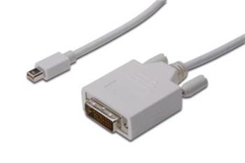 Digitus DisplayPort Kabel, mini DP/M - DVI(24+1)/M 2.0m (AK-340305-020-W)