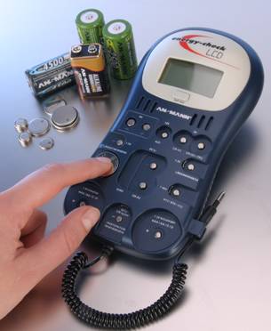 Ansmann Energy Check LCD - tester baterií (06173)