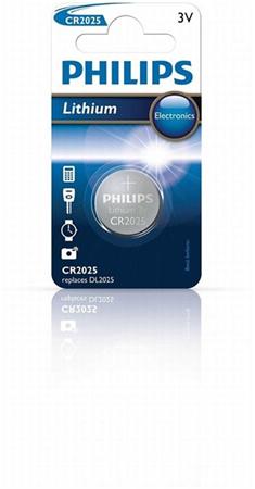 Philips baterie CR2025 - 1ks (CR2025/01B)