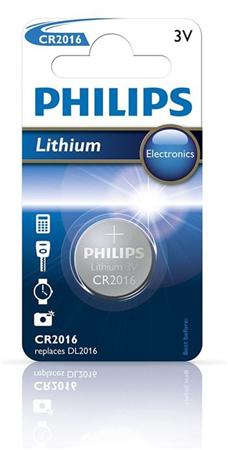 Philips baterie CR2016 - 1ks (CR2016/01B)