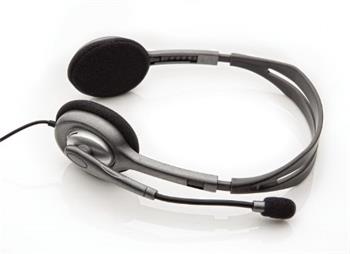 Logitech náhlavní souprava Headset H110, černé (981-000271)