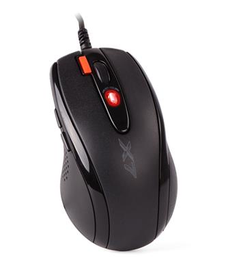 A4tech myš X-710BK, OSCAR Game Optical mouse, 2000DPI, černá, USB (X-710BK)