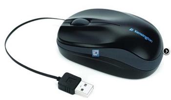 Kensington mobilní myš Pro Fit™ se svinovacím USB kabelem (K72339EU)