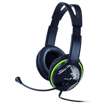 Genius headset - HS-400A, 113 dB, 40 mm reproduktory pro hluboké basy (31710169100)