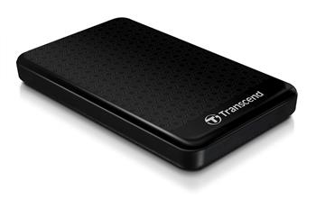 TRANSCEND 1TB StoreJet 25A3, 2.5”, USB 3.0 (3.1 Gen 1) Stylový externí odolný hard disk, černý se vzorem (TS1TSJ25A3K)