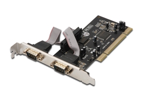 Digitus adaptér PCI 2x sériový port chipset: MCS9865 (DS-33003)