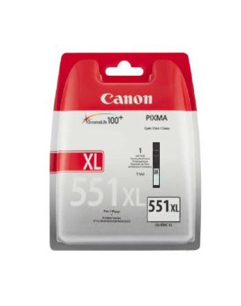 Canon cartridge CLI-551bk XL / Black / 11ml (6443B001)