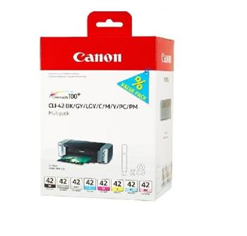 Canon cartridge CLI-42 BK/GY/LGY/C/PC/M/PM/Y/Multipack/8inks / 8x13ml (6384B010)
