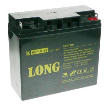 Long 12V 18Ah olověný akumulátor HighRate F3 (WP18-12SHR) (WP18-12SHR)
