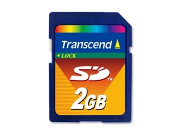 Transcend 2GB SD (MLC) průmyslová paměťová karta, modrá/černá (TS2GSDC)