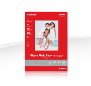 Canon fotopapír GP-501 - 10x15cm (4x6inch) - 100 listů - lesklý (0775B003)