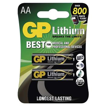 GP AA Lithium lithiová - 2 ks (1022000711)