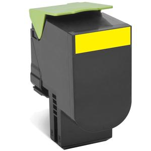 Lexmark 802Y Yellow Return Program Toner Cartridge - 1 000 stran (80C20Y0)