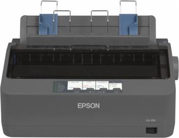 EPSON jehličková LQ-350 - A4/24pins/300zn/1+3 kopii/USB/LPT/COM (C11CC25001)