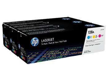 HP toner 128A/CMY/3x1300 stran/3-pack (CF371AM)