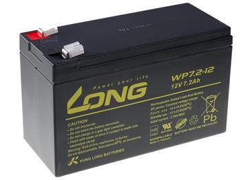 Long Baterie WP7.2-12 (12V/7Ah - Faston 250) (WP7.2-12(28W))