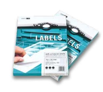 Samolepicí etikety 100 listů ( 4 etikety 105 x 148,5 mm) (EL/MF-4L105x148.5)