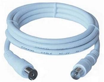 Kabel anténní TV propojovací M/F 75 Ohm 10m